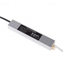 Источник питания тонкий 220V AC/24V DC, 1А, 24W с проводами, влагозащищенный (IP67)  201-024-2  REXANT