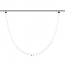 Светильник MAG-FLEX-TUBE-ELASTIC-L5000-70W Day4000 (BK, 360 deg, 48V) (Arlight, IP20 Металл, 3 года)  035385  Arlight