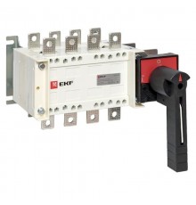 Рубильник-переключатель 160A 4P c рукояткой управления для прямой установки PowerSwitch  pscs-160-4  EKF