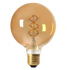 Лампа светодиодная LED Vintage 1906 LED CL GLOBE125 FIL GOLD 25 non-dim 5W/820 E27  4058075092136  Osram
