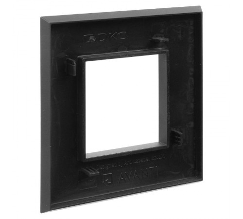 Рамка ARTLEBEDEV, "Avanti", "Черный матовый", 2 модуля  4412902  DKC