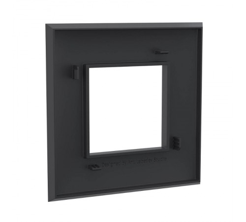 Рамка ARTLEBEDEV, "Avanti", "Черный матовый", 2 модуля  4412902  DKC