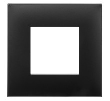 Рамка ARTLEBEDEV, "Avanti", "Черный матовый", 2 модуля  4412902  DKC
