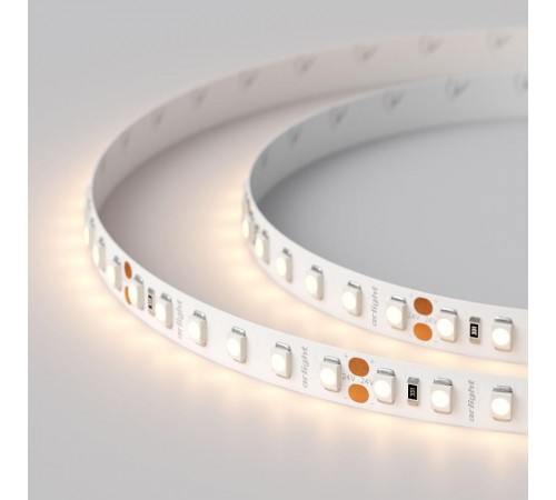 Лента светодиодная RT 2-5000 24V Warm3000 2x (3528, 600 LED, LUX)  024108(B)   Arlight