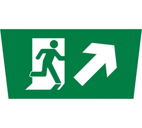 Пиктограмма ДСО-IP65 "Фигура вверх вправо"  60495DEK  DEKraft