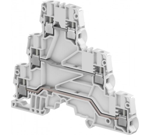 Клемма винтовая ZS4-T3 - 4 мм?, 3 уровня, 6 зажимов  1SNK505212R0000  TE