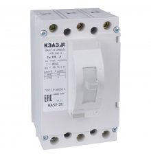 Выключатель автоматический ВА57-31-330010-63А-800-690AC-УХЛ3-РЕГ  248328  КЭАЗ