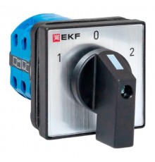 Переключатель кулачковый ПК-1-22 10А 2P "1-0-2" IP65  pk-1-22-10-65  EKF