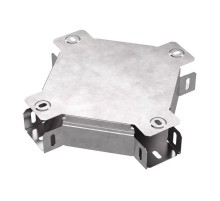 Х-образный ответвитель с крышкой Стандарт 50х50  PR16.0573  Промрукав