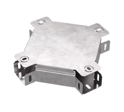 Х-образный ответвитель с крышкой Стандарт 50х50  PR16.0573  Промрукав