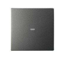 Клавиша для выключателя S77 с подсветкой цвета матовый титан S82 Concept  8201111-096  Simon