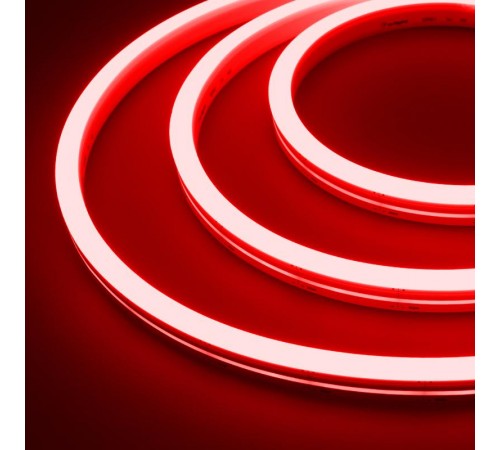 Гибкий неон ARL-MOONLIGHT-1712-SIDE 24V Red (arlight, 8 Вт/м, IP67)  031020  Arlight