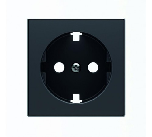 Накладка для розетки SCHUKO с плоской поверхностью, серия SKY, цвет чёрный барх.2CLA858890A1501 ABB
