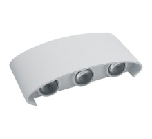 Светильник уличный светодиодный, 6*1W, 450Lm, 3000K, белый DH101  48099  FERON