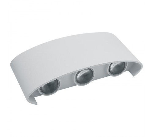 Светильник уличный светодиодный, 6*1W, 450Lm, 3000K, белый DH101  48099  FERON