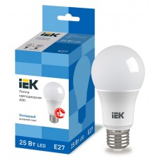 Лампа светодиодная LED A80 груша 25Вт 230В 6500К E27  LLE-A80-25-230-65-E27  IEK