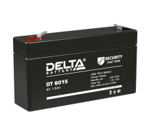 Аккумуляторная батарея ОПС серии DT 6015 6В/1,5Ач  DT 6015  DELTA