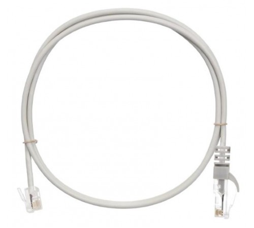 Коммутац. шнур (патч-корд), RJ45-RJ12, 1м, серый  PC01-4512-1M  ITK