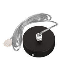 Комплект для подключения к сети Х-line подвесной (провод 2м) RAL9005 черный муар 5-жильный  V4-R0-90.0056.XL0-0002  VARTON