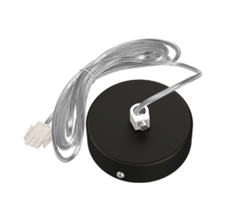 Комплект для подключения к сети Х-line подвесной (провод 2м) RAL9005 черный муар 5-жильный  V4-R0-90.0056.XL0-0002  VARTON