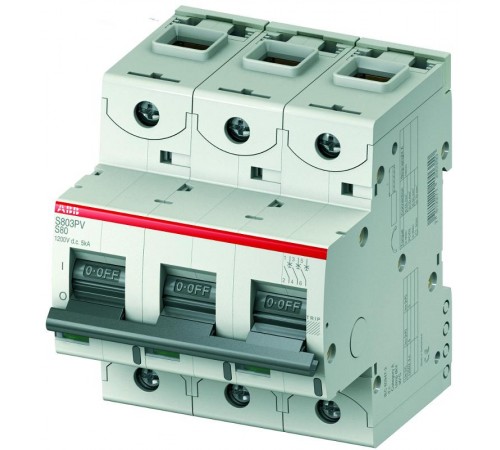 Выключатель автоматический трехполюсный S803PV 125А S 5кА (S803PV-S125)  2CCP843001R1849  ABB