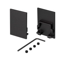 Заглушка SL-COMFORT-3551 BLACK глухая (arlight, Металл)  031794  Arlight