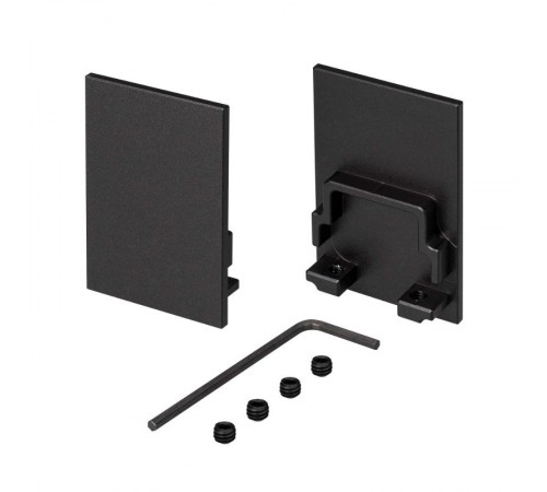 Заглушка SL-COMFORT-3551 BLACK глухая (arlight, Металл)  031794  Arlight