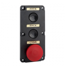 Пост кнопочный ПКЕ 112-3-У3-IP40 (красный гриб)    150735  КЭАЗ