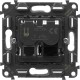 Valena Мех IN'MATIC Розетка 2-ая ТЛФ/комп RJ11/RJ45, Кат.6 UTP  753032  Legrand