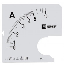 Шкала сменная для A961 5/5А-1,5 EKF PROxima  s-a961-5  EKF