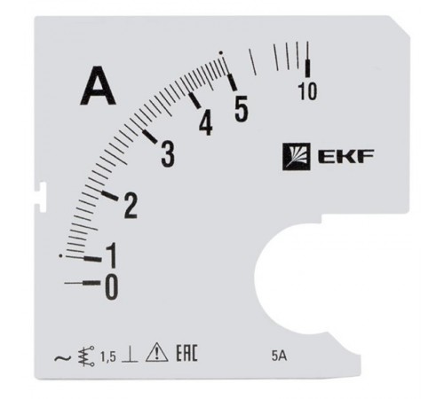 Шкала сменная для A961 5/5А-1,5 EKF PROxima  s-a961-5  EKF