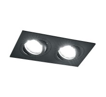 Светильник карданный встраиваемый под лампу MR16 G5.3, черный, DL2802  40530  FERON