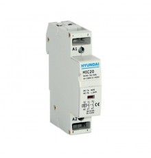 Контактор модульный магнитный HIC20 11NS X230 20А 4 кВт АС1/400VAC 1NO+1NC 50Hz 230V  13.01.02.000426  HYUNDAI