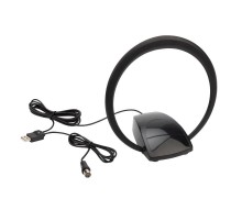 Антенна комнатная "Активная" с USB питанием, для цифрового телевидения DVB-T2, Ring-51  34-0723  REXANT