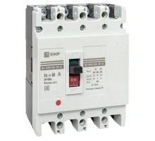 Выключатель автоматический ВА-99М 100/80А 4P 5In 35кА EKF PROxima  mccb99-4P5In100-80m  EKF