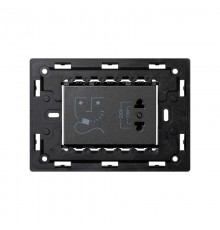 Розетка для электрических бритв 16A 230В цвета графит S82  8200482-038  Simon