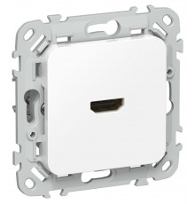 FLITE Розетка HDMI РШДМА-ФлБ белый  FI-H10-K01  IEK