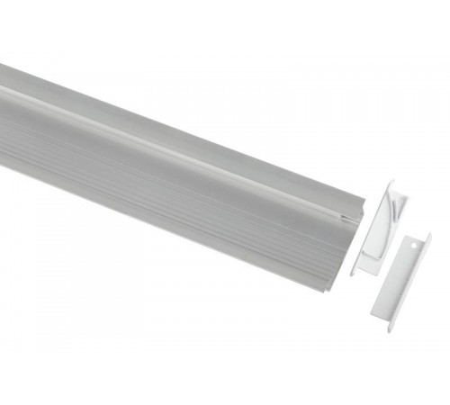 Комплект с врезным анодированным профилем  6814 68х14мм 2м   Б0062863  ЭРА