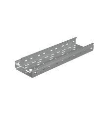 Лоток перф. 50х150х1,0 L6000 мм "Быстрый монтаж ПЛЮС"  LPplus50-150-1.0-6000  КМ - профиль