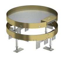 Кассетная рамка RKS2 ном.размер R9 D 305 мм (латунь) (RKS2 R9 M20)  7409272  OBO Bettermann