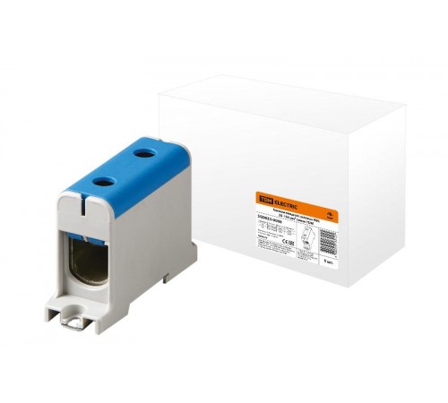Клемма вводная силовая КВС 35-150 кв.мм. синяя   SQ0833-0008  TDM