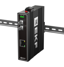 Медиаконвертер 10/100/1000Base-TX в 1000Base-X, разъем ST, двойное одномодовое оптоволокно, 1550нм TSX TSX-MC1-1GX1GT-STEKF