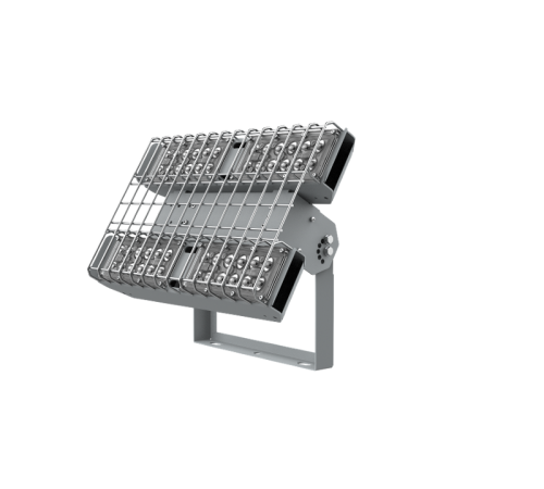 Cветильник светодиодный ДСП VARTON Fizruk спорт.для обр.учр. 100Вт CRI90 4000K IP65 поворотн.кронш. с решеткой  V1-E0-70705-04L06-6510040  VARTON