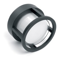 Светильник архитектурный настенный DH107, 12W, 720Lm, 4000K, черный, круг, 160*160*120  06349  Feron