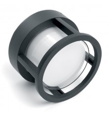 Светильник архитектурный настенный DH107, 12W, 720Lm, 4000K, черный, круг, 160*160*120  06349  Feron