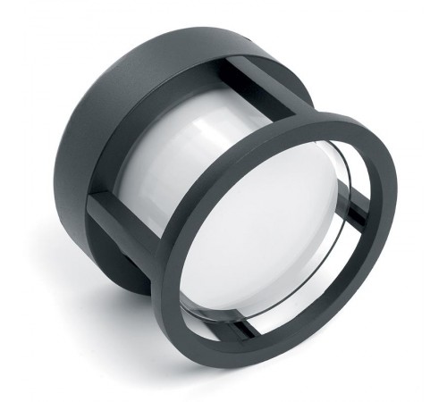 Светильник архитектурный настенный DH107, 12W, 720Lm, 4000K, черный, круг, 160*160*120  06349  Feron