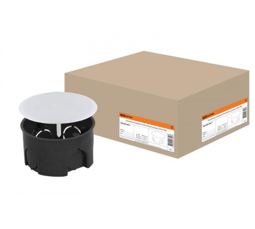 Коробка распределительная с/у 73х42 с крышкой  SQ1402-0011  TDM