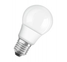 Лампа светодиодная LEDPCLA60D 9W/827 230VFR E27 10X1  4058075462571  OSRAM