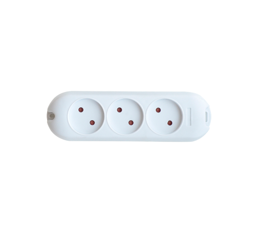 Колодка 3N-SMART трехместная 10А 5230  4690612010441  IN HOME