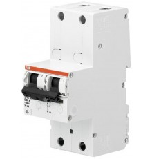 Выключатель автоматический двухполюсный S752DR (селективный) 25А E 25кА (S752DR-E25)  2CDH782010R0252  ABB